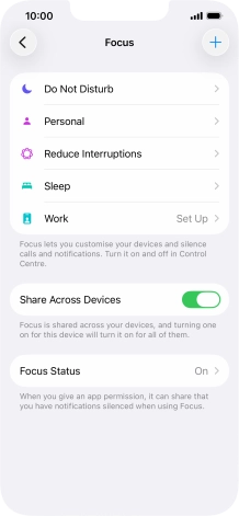 Press Do Not Disturb. Press Do Not Disturb.