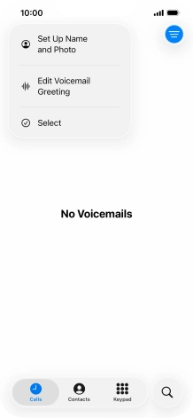 Press Edit Voicemail Greeting. Press Edit Voicemail Greeting.