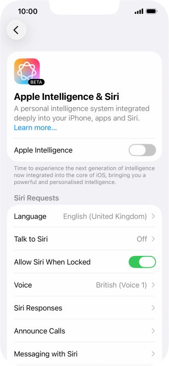 Press the indicator next to Press the indicator next to