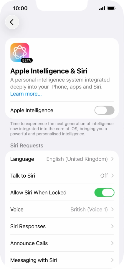 Press the indicator next to Press the indicator next to