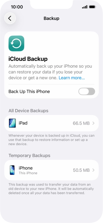 Press the indicator next to Press the indicator next to