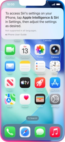 Ask questions about functions and settings on your phone.