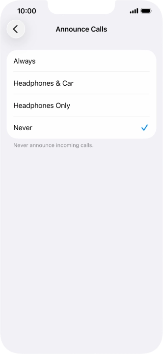 Press Always to turn on the function when silent mode is turned off. Press Always to turn on the function when silent mode is turned off.
