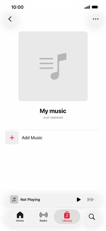 Press Add Music. Press Add Music.