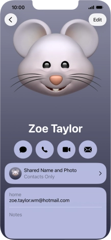 Slide your finger upwards starting from the bottom of the screen to return to the home screen.