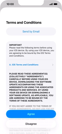 Press Agree. Press Agree.
