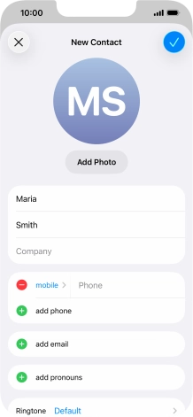 Press Phone and key in the required phone number. Press Phone and key in the required phone number.