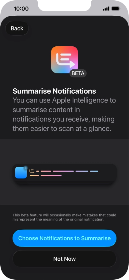 If you turn on the function, follow the instructions on the screen to select more settings. If you turn on the function, follow the instructions on the screen to select more settings.