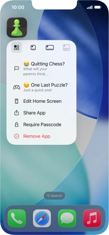 Press Require Passcode.
