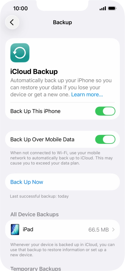 Press the indicator next to Press the indicator next to