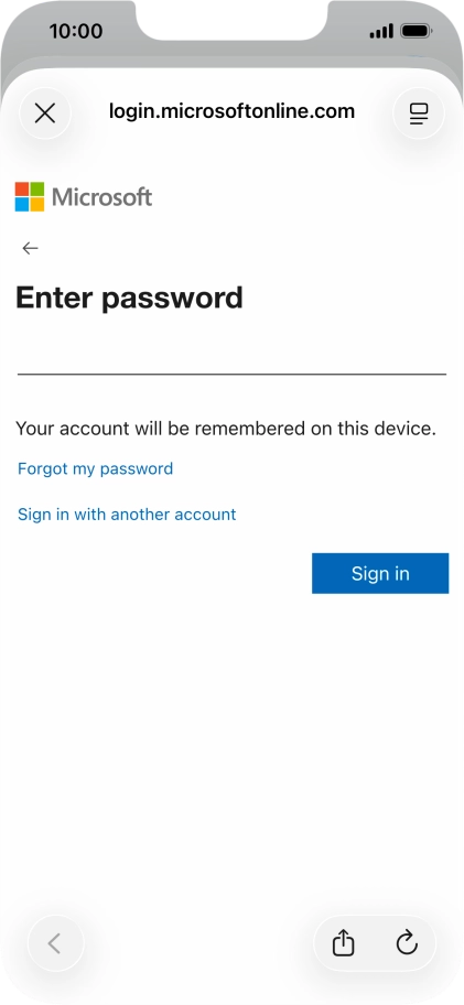 Press Sign in. Press Sign in.