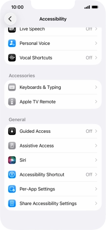 Press the required category below 