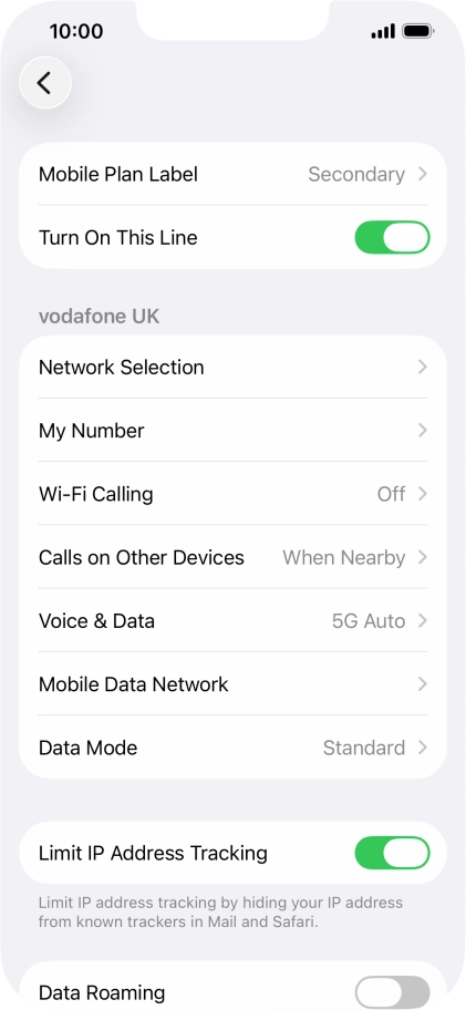 Press the indicator next to Press the indicator next to