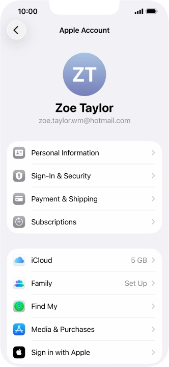Slide your finger upwards starting from the bottom of the screen to return to the home screen.