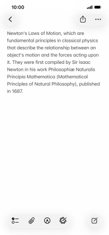 Press the Apple Intelligence icon. Press the Apple Intelligence icon.