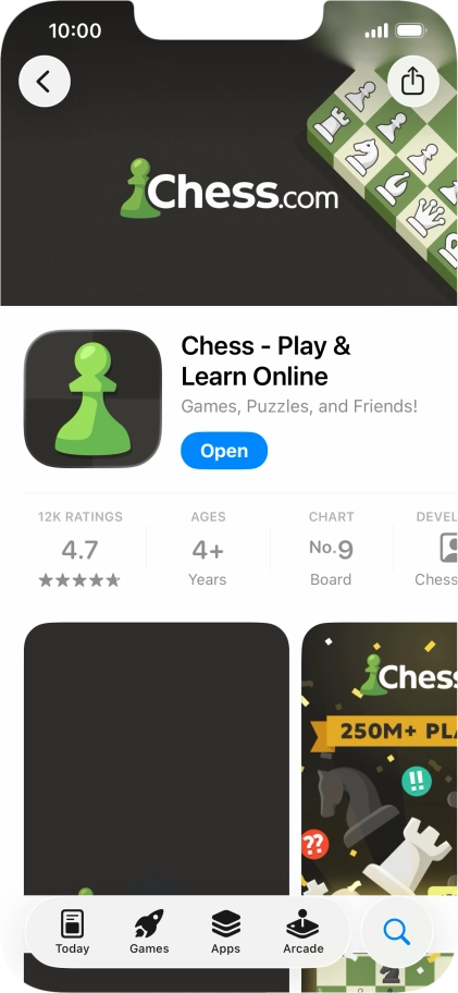 Slide your finger upwards starting from the bottom of the screen to return to the home screen.