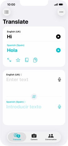 Press the full screen icon. Press the full screen icon.