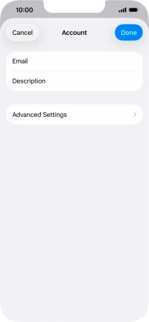 Press Advanced Settings. Press Advanced Settings.
