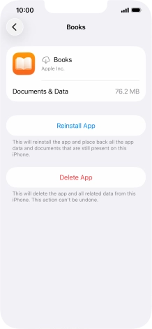 Slide your finger upwards starting from the bottom of the screen to return to the home screen.