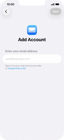 Press the field below 