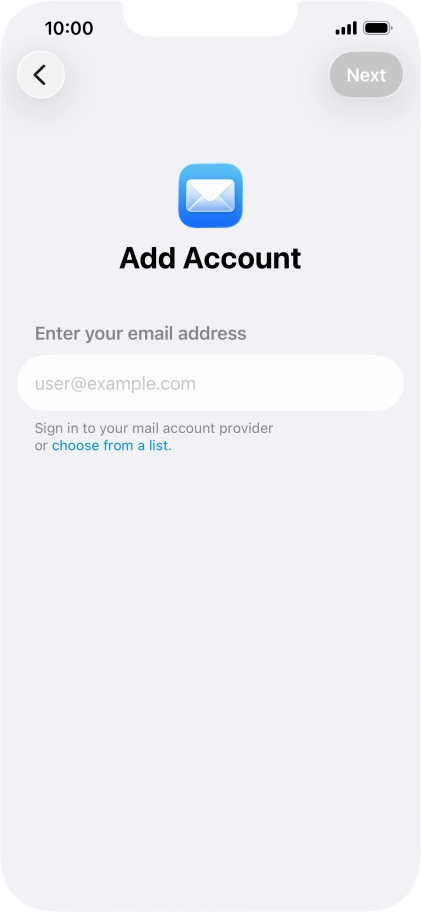 Press the field below 