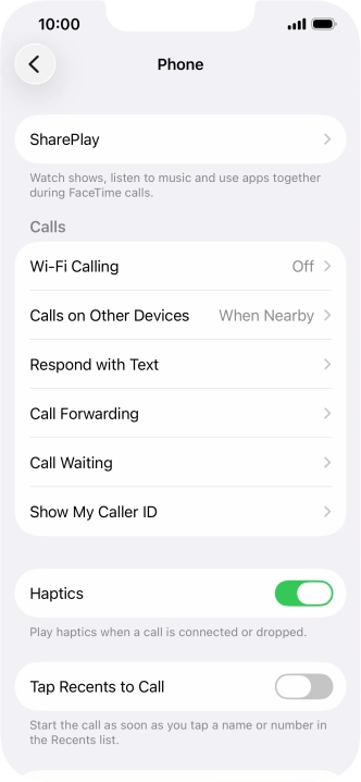 Press Show My Caller ID.