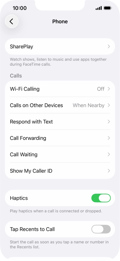 Press Show My Caller ID.