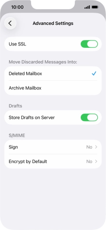 Press the indicator next to Press the indicator next to