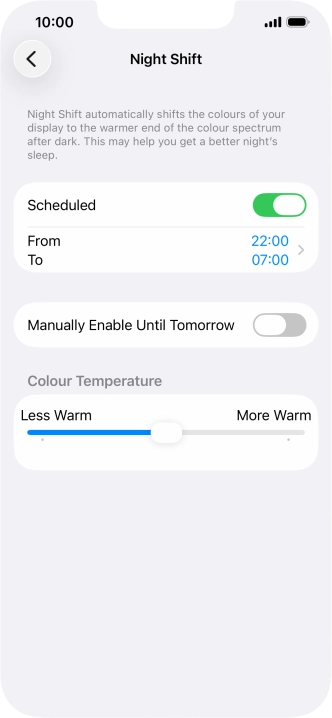 Press the indicator next to Press the indicator next to