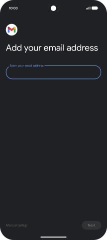 Press the field below 