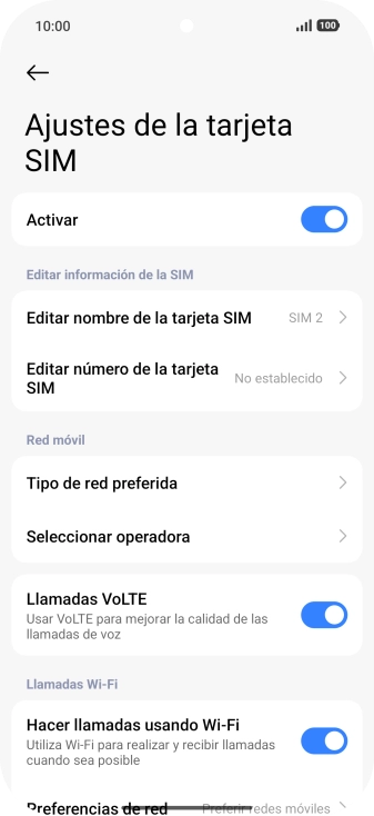 Pulsa el indicador junto a 