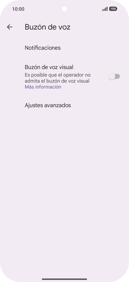 Pulsa Ajustes avanzados.