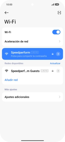 Desliza el dedo hacia arriba desde la parte inferior de la pantalla para terminar y volver a la pantalla de inicio.