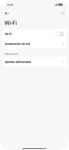Pulsa el indicador junto a 