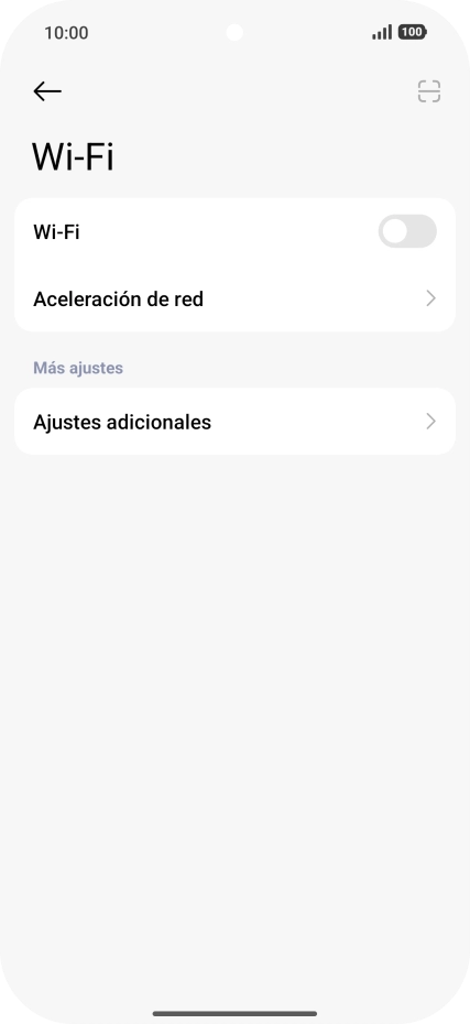 Pulsa el indicador junto a 