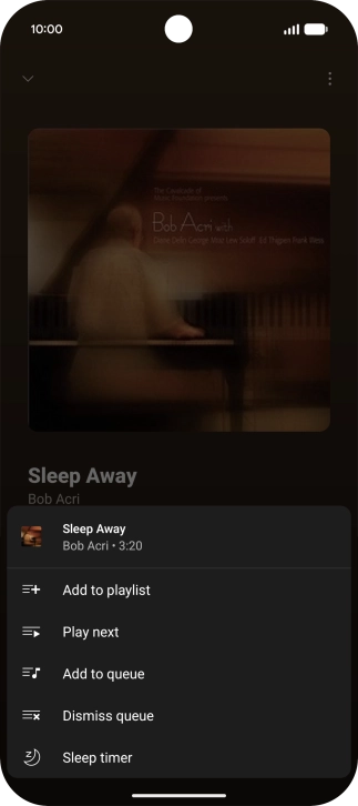 Press the add icon.