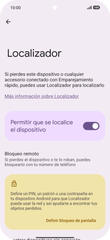 Desliza el dedo hacia arriba desde la parte inferior de la pantalla para terminar y volver a la pantalla de inicio.