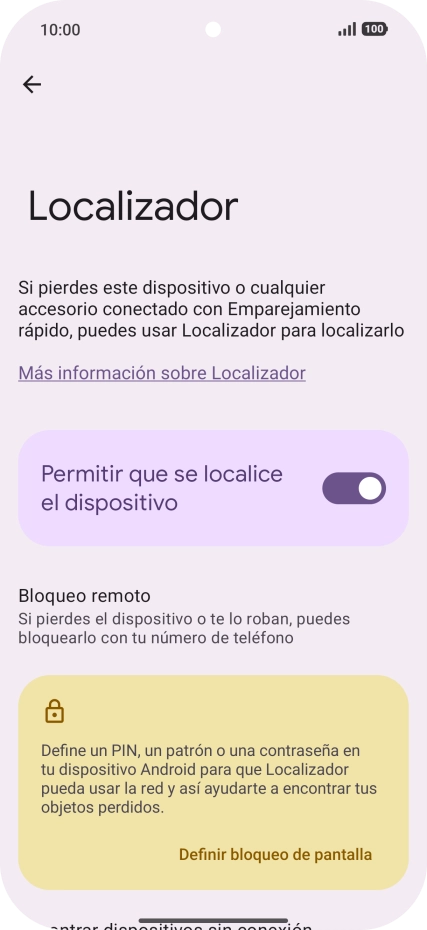 Desliza el dedo hacia arriba desde la parte inferior de la pantalla para terminar y volver a la pantalla de inicio.