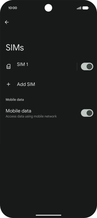Slide your finger upwards starting from the bottom of the screen to return to the home screen.