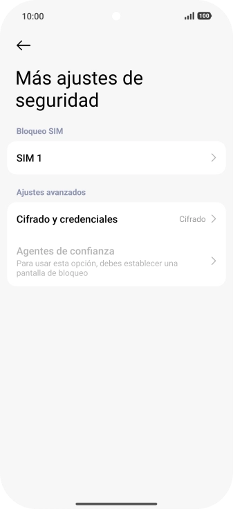 Pulsa el nombre de la tarjeta SIM.