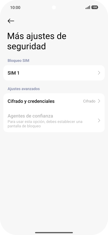 Pulsa el nombre de la tarjeta SIM.