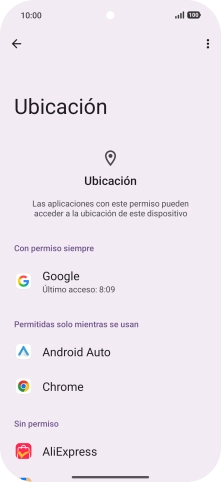 Pulsa la app deseada.