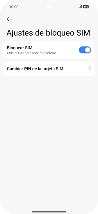 Pulsa el indicador junto a 