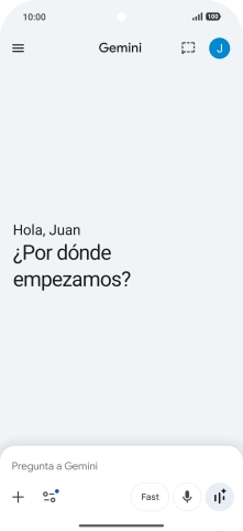 Pulsa el icono de perfil.