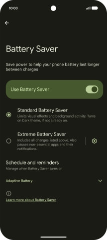 Slide your finger upwards starting from the bottom of the screen to return to the home screen.