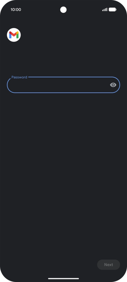 Press the field below 