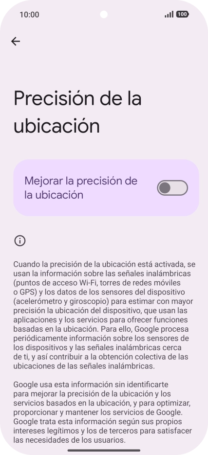 Si pulsas el indicador junto a 