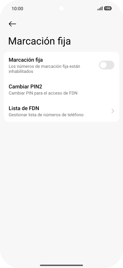 Pulsa el indicador junto a 