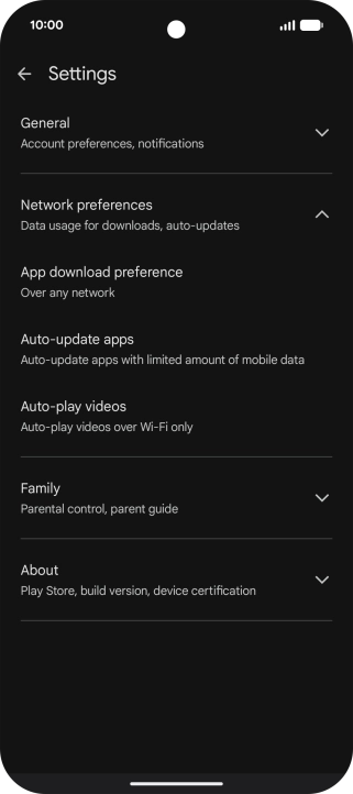 Press Auto-update apps.