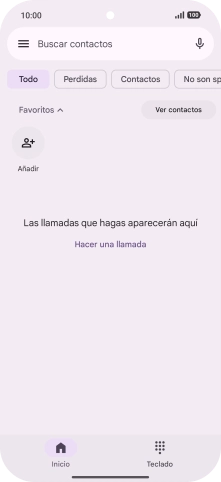 Pulsa el icono de menú.